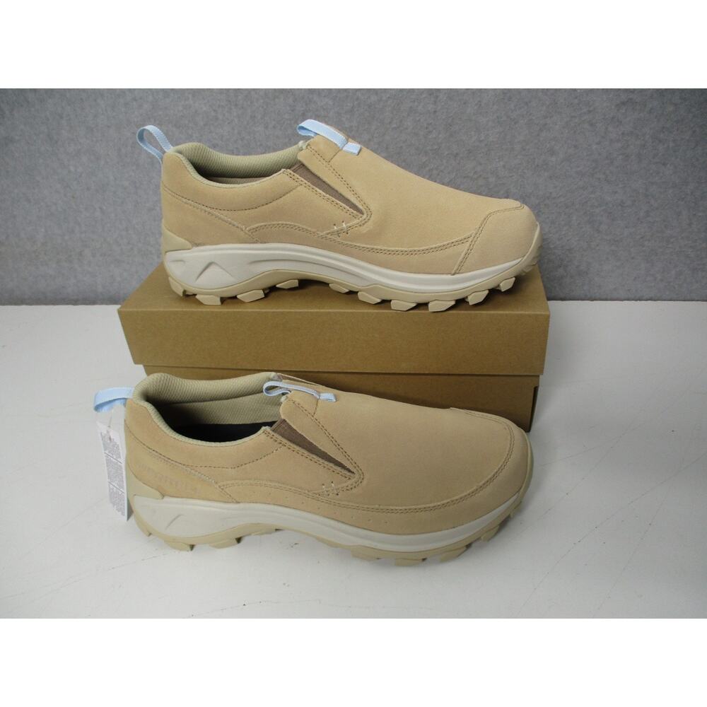 Merrell Nessa Slip On Latte Suede Leather Shoes Womens Sz 9 - Picture 2 of 7